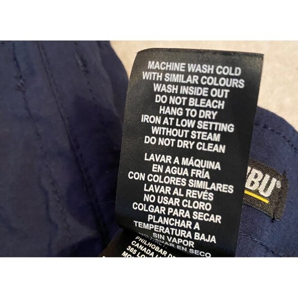 Khombv Cropped Capri Pant Medium, Women's Navy Blue, Zipper, Lightweight Casual - Picture 9 of 9